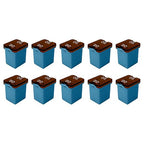 20 Amp J-Case Low Profile (Mini) Fuse 16mm for Pickup Trucks, Cars and SUVs (20A, 10 Pack)