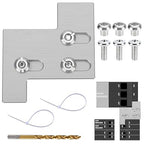 Generator Interlock Kit Compatible with GE General Main 150 or 200 Amp Panels, 1-1/4" Spacing Between Main and Branch Breakers, Electrical Interlock Kit