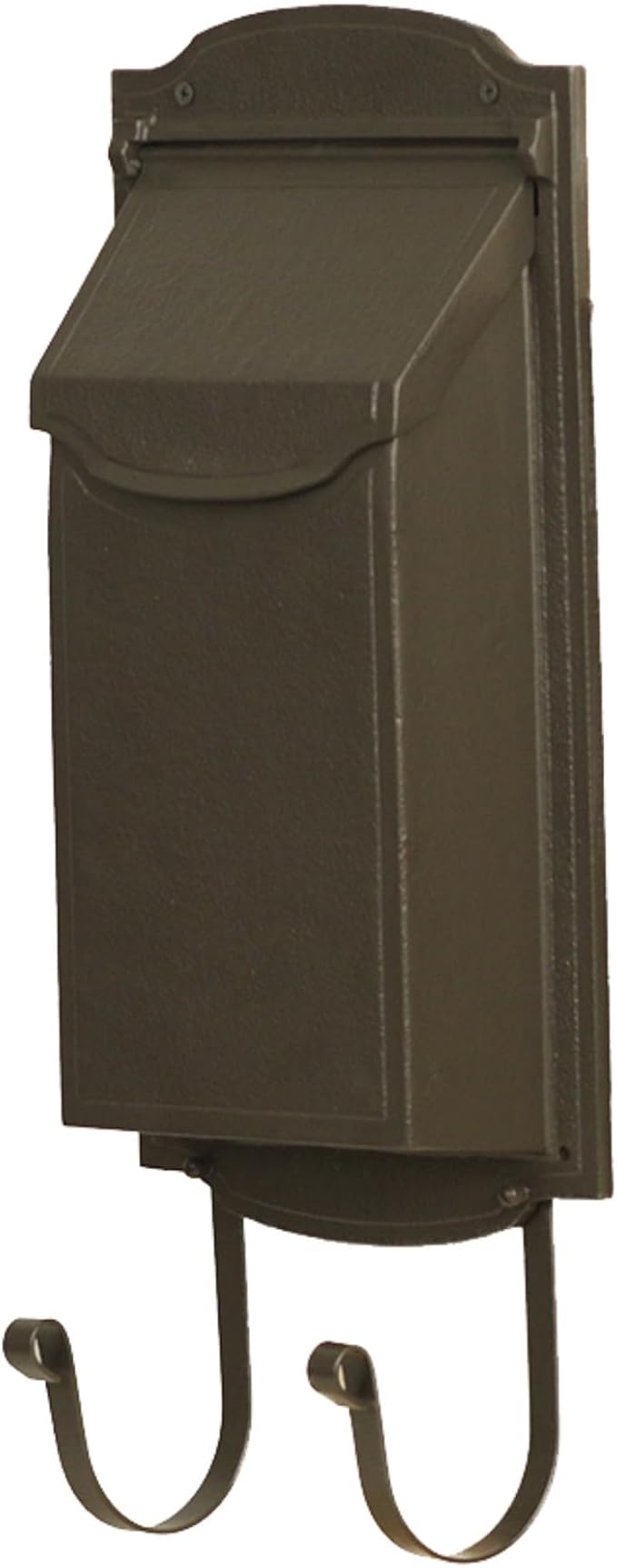 Special Lite Contemporary Vertical Wall Mount Mailbox - Mocha Aluminum Mailbox for Wall Mount - SVC-1002-MOC