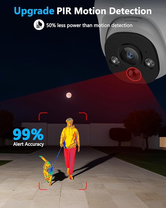 (4K HD & 130° Ultra Wide-Angle) 2-Way Audio 8MP Wired Dome PoE IP Cameras for Home Security Outdoor Camera System, Pet Surveillance Video Indoor, Smart PIR Detection