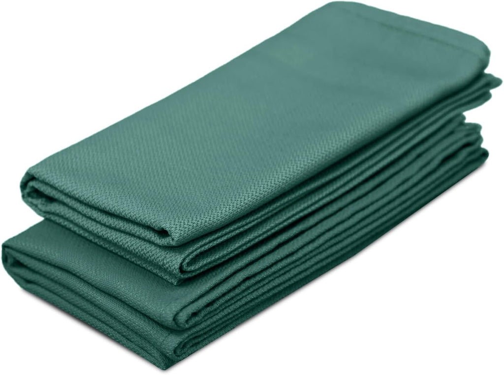 Avalon Towels Surgical Huck Towels (Pack of 12) Size 17x26 Inches, 100% Cotton Cleaning Cloths, Multi-Purpose, Perfect for Hospitals and Home (Green)