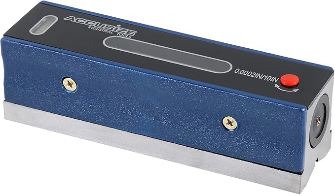 Accusize Industrial Tools 6 inch Master Precision Level in Fitted Box, Accuracy 0.0002''/10'', S908-C684