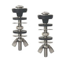 Universal Toilet Tank to Bowl Bolt Kit, Heavy Duty Toilet Tank Replacement Kit, Waterproof and Rustproof Stainless Steel Toilet Tank Bolts(4 PCS)