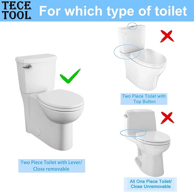 3-Inch Toilet Flush Valve Replacement 2-piece Toilet Tank Parts with Gasket and Bolts Fit for American Standard 738921-100.0070A Easy to Install High Performance Water-Saving