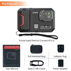 Thermal Imaging Camera, BTMETER Infrared Imager PF210 Detect Temperature -4°F~1022°F with 5 MP Visual Camera, 256 x 192 IR Resolution 25Hz, 3.5" Touch Screen, WiFi Hotspot Transmission