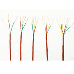 18/8 250ft Thermostat Wire, Solid Copper Wire, 18 Gauge 8 Conductors, ETL Listed CL2 Power Limited Circuit Cable for Indoor/Outdoor Low Voltage Applications Use,Brown (18/8, 250ft)