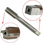 1/2-18 Tap And Die Set, Machine Thread Tap And Round Thread Die Right Hand HSS Taper