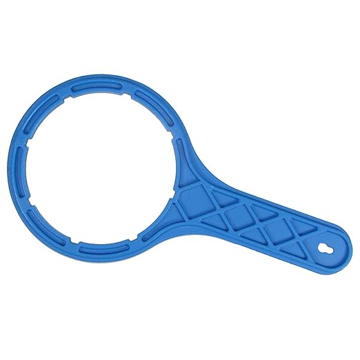 Dishwasher Water Filter, KleenWater KW2510HW Under Sink Filtration System, Polyphosphate Filters for Hard Water and Cloudy Film Residue on Dishes and Glasses