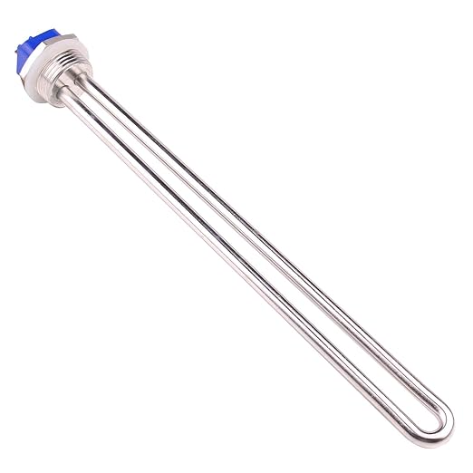 DERNORD 240V 5500W Water Heater Element Screw-in Heating Element High Watt Density (240V 5500W)