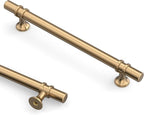 Asidrama 10 Pack 7 Inch(177mm) Champagne Bronze Kitchen Cabinet Handles, Cabinet Pulls Kitchen Cabinet Hardware Cupboard Handles Drawer Pulls