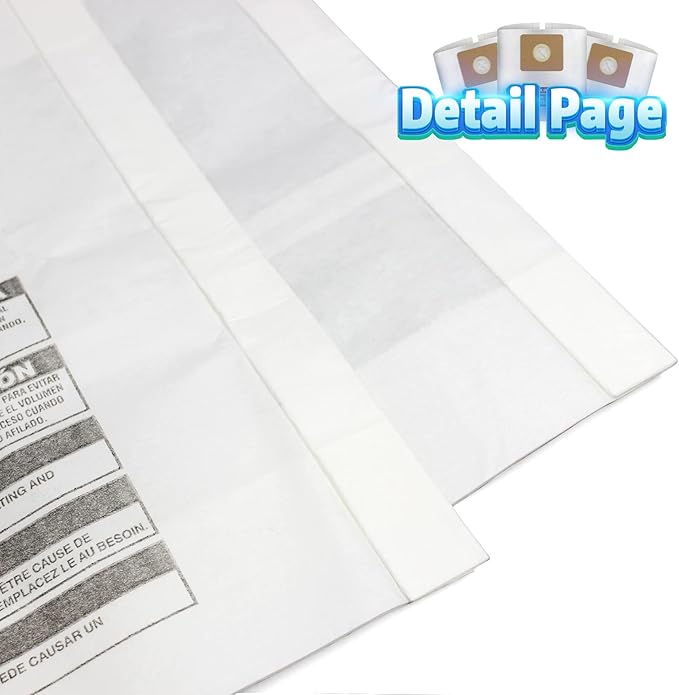 3 PCS Preferential Set 3 Gallon Vac bags, ALYYDBG Type C 90669 9066900 9066933 Disposable Collection Bags