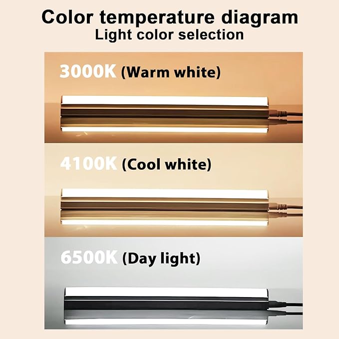 8 Pack 21 Inch T5 Fluorescent Light Bulb 13 Watt F13T5/WW Compatible with Sylvania Satco Philips GE Under Cabinet Tube Light Warm White 800 Lumen G5 Base 8 Count