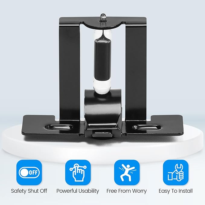 Combustion Shutoff Device Assembly Replacement Kit, Compatible with Rheem, Ruud, Richmond, GE and Almost Any Gas Tank, an Insurance, Black