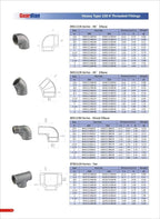 1" 316 Stainless Steel 150# Threaded 90 Degree Elbow Pipe Fitting
