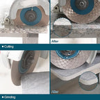 Diamond Tile Saw Blade 5" 125mm Cut Off Wheel for Cutting and Grinding Porcelain Ceramic Tile Marble Artificial Stone