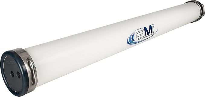APPLIED MEMBRANES, INC. 4x40 RO Membrane Housing | PVC RO Pressure Vessel for 4" x 40" RO, UF, NF, MF Membrane Element | Commercial Water Treatment | 200 PSI | U-Pin Style | PV4040PWG