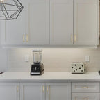 Asidrama 10 Pack 5 Inch(128mm) Brushed Gold Kitchen Cabinet Handles, Cabinet Pulls Kitchen Cabinet Hardware for Cupboard Drawer Pulls