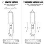 LEILUO 50 Pcs Bi-Metal Multitool Blades for Soft Metal Nails Wood Oscillating Saw Blades Universal Oscillating Tool Accessories with Storage Bag Compatible with DeWalt Makita Dremel and More