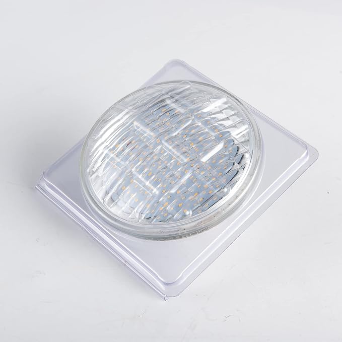 PAR36 LED Landscape Bulb 6W 12V-36V DC/AC 3000K Warm White 600LM(36W Halogen Equivalent), Waterproof Flood Lamp, Multipurpose Tractor Light, 4 Pack