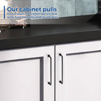 JOY DECOR Cabinet Pulls – 7-1/2 Inch Hole Center, Oil Rubbed Bronze, 2 Pack, Zinc Alloy Cabinet Handles for Drawers & Cupboard – Vintage Style Hardware for Kitchen, Bathroom, Dresser