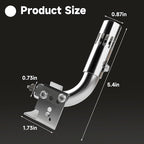 Water Heater Burner Tube Assembly RV Main Burner Parts Compatible With Dometic Atwood 6 and 10 Gallon GH6-7E GH6-8E G6A-6E G6A-7E G6A-8E GCH6A-7E Replace#: 91638 96206 92615 93221