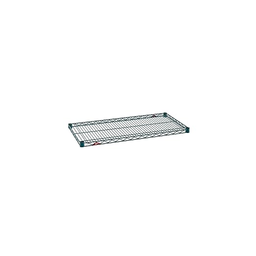 METRO Super Erecta 1836NK3 Industrial Wire Shelf, Metroseal Green Epoxy, 18" x 36"
