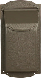 Special Lite Contemporary Vertical Wall Mount Mailbox - Mocha Aluminum Mailbox for Wall Mount - SVC-1002-MOC