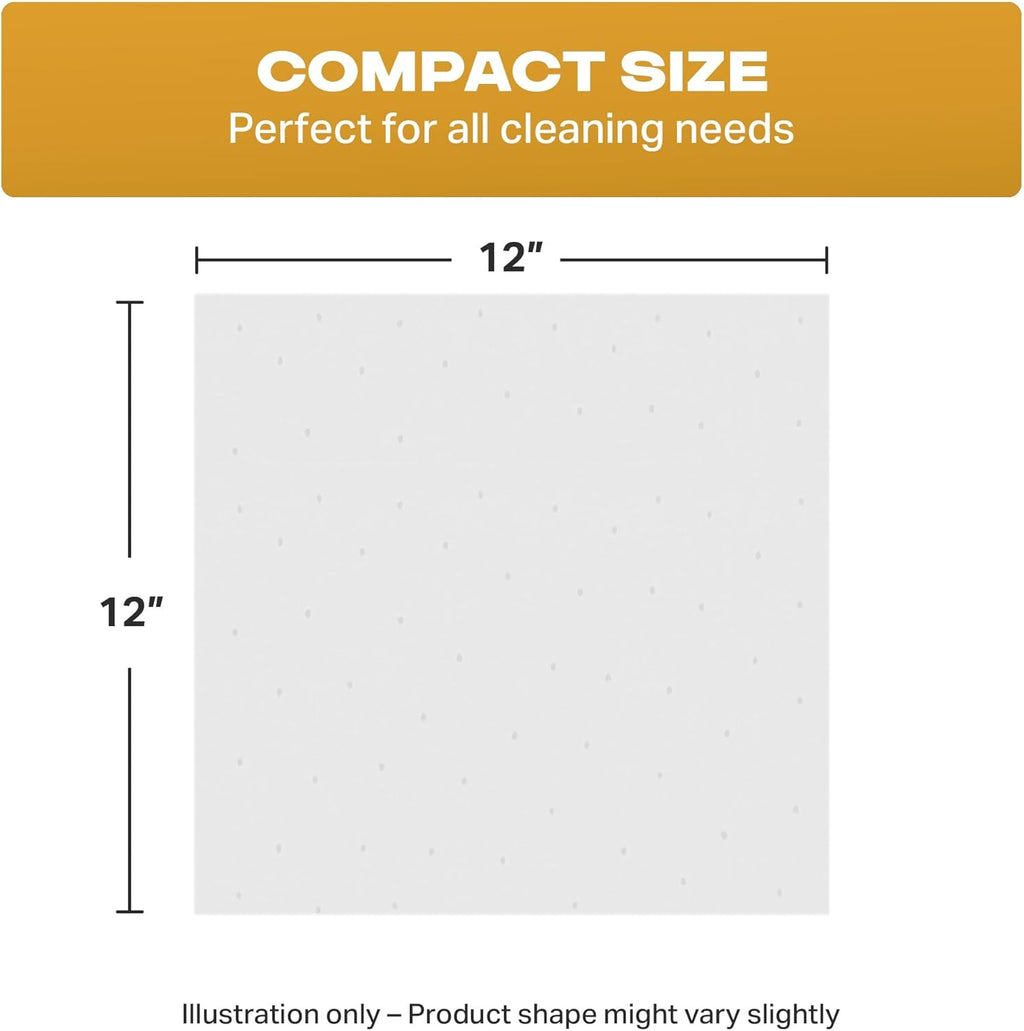 Angel-in-Armor White Terry Cloth Rags (12” x 12”) – 25Ib Bulk Box of 100% Cotton Cleaning Rags (300 Units) – Reclaimed Towels for Plumbers, Shop Use, Janitorial, and Commercial Cleaning