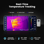 MILESEEY TR256i Thermal Imaging Camera for Android, 512×384 Super Resolution (256×192 Native IR) Infrared Camera, Smartphone Thermal Imager, 5°F~1112°F for Electrical, Building, HVAC Detection
