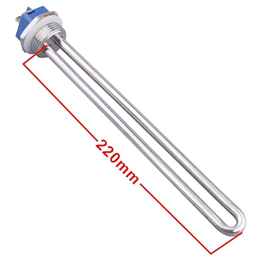 DERNORD 120V 1440W Water Heater Element Screw-in Type for RV Boat Camper Travel Trailer Suburban Winterizing Kit Accessories