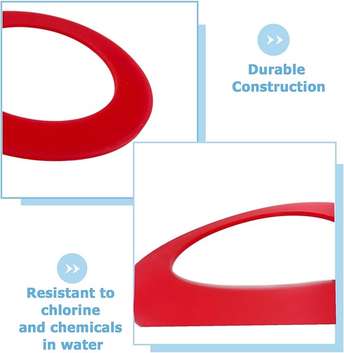 10 PCS Silicone Toilet Flush Valve Seal Replaces 630-0030,Flush Valve Service Kit for Mansfield 210 211 and 160,Toilet Tank Gasket Replacement Parts