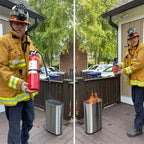 Prepared Hero Fire Spray - Mini Fire Extinguishers for House, Car, Garage - Kitchen Small Fire Extinguisher for Home, 100% Organic - Compact, Portable & Easy to Use, Non-Toxic - 8 Pack