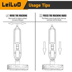 LEILUO 156 Pcs Multitool Blade Kits Oscillating Tool Cutting Sanding and Scraping Accessories with Storage Bag Oscillating Saw Blades Compatible with DeWalt Makita Dremel and More