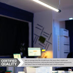 Diodesy- T5 Fluorescent Light Bulb 21 Inch Under Cabinet Tube Light Pack of 20 13W 4100K Cool White G5 Miniature Bi-Pin Base 850LM Super Long Life Linear Replacement Straight Lamp ROHS Compliant