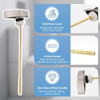 Hibbent Toilet Handle Replacement Compatible with TOTOTHU004-CP Trip Lvr for ST701, CST854, Side Mount Toilet Flush Tank Lever, Toilet Trip Lever, Brushed Nickel