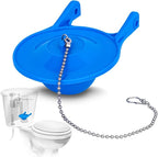 3 Inch Toilet Flapper Replacement, Large Premium Toilet Tank Flapper Fit for Gerber, Silicone Stopper Flapper Repair Parts 3 Inch Toilet Flush Valve, Easy to Install