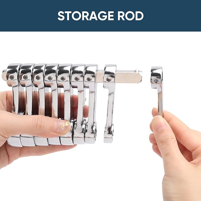 9-Piece Torque Adapter Set - 12-Point Box End Torque Adapter Extension Set - 3/8-Inch Drive for Hard to Reach Places - Includes 3/8", 7/16", 1/2", 9/16", 5/8", 11/16", 3/4", 13/16", 7/8"