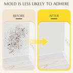 DWIL White Paint for Wall, Water-Based Ceiling Paint with Roller Kit - Interior/Exterior - No Sanding, Quick Drying, Low Odor - Perfect for Wall, Ceiling & More, 50-55sq.ft, 32 Oz, Semi-Gloss White