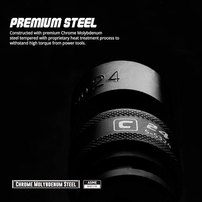 Capri Tools 13 mm Universal Impact Socket, 1/2-Inch Drive, 6-Point, Metric