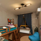 T10 Led Bulb,Dimmable LED Bulb 6W,E26 Tubular Light Bulb 60 Watt,Warm White 2700K,E26 Edison,AC120V,600lm Tube T9 T10 LED Light Bulb for Rustic Pendant,Chandeliers,Wall sconces 6-Pack