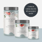 Country Chic All-in-One Chalk Paint for Furniture, Cabinets, Home Decor, Eco-Friendly, Matte Finish, Built-In Primer & Top Coat for Wood, Metal - Dune Grass (Green) - 4 oz (118 ml)