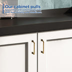 JOY DECOR Cabinet Pulls – 3-3/4 Inch Hole Center, Antique Brass, 20 Pack, Zinc Alloy Cabinet Handles for Drawers & Cupboard – Vintage Style Hardware for Kitchen, Bathroom, Dresser, Furniture Makeover