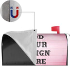 Personalized Mailbox Covers Custom Picture/Photo/Text Magnetic Standard Size Mailbox Wraps Post Letter Box Cover for Garden Yard Outdoor Decorations-19