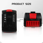 BAT609 Battery, 18V 4.0Ah Li-ion Battery Replace for Bosch 18V Cordless Power Tools Extended Batteries Rechargeable