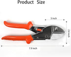 Professional Heavy Duty Pruning Shears with SK-5 Blades, Power-Lever Design That Provides 2X More Power on Every Cut,Garden Shears for Dry Stems and Small Branches, Gardening Scissors, Clippers