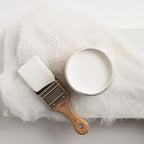 Dixie Belle Paint Company Chalk Finish Furniture Paint - Cotton (32oz) - Matte Pure White Chic Chalk Mineral DIY Furniture Paint