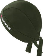 ARCCAPTAIN 2PC Welding Doo Rag, Welding Cap, Protective Welders Cap, Welding Hats for Men, Fireproof Cotton and Durable for Safety, Olive-green, M Size