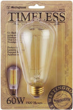 Westinghouse 0413200 60 Watt ST20 Amber Timeless Vintage Inspired Bulb with Medium Base