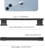 COTYKILEY 10 Pack 5 Inch(128mm) Matte Black Cabinet Handles Black Kitchen Cabinet Pulls Cabinet Door Handles Kitchen Cabinet Hardware Cupboard Drawer Pulls Dresser Handles