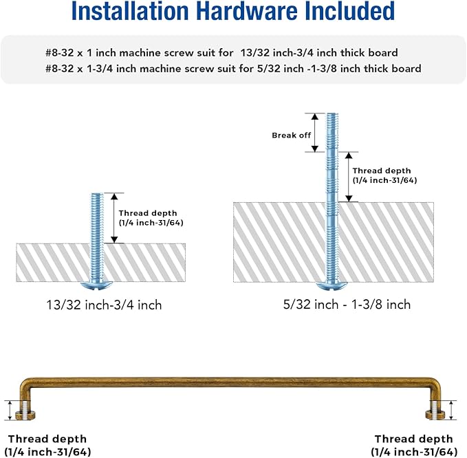 JOY DECOR Cabinet Pulls – 12-3/5 Inch Hole Center, Antique Brass, 2 Pack, Zinc Alloy Cabinet Handles for Drawers & Cupboard – Vintage Style Hardware for Kitchen, Bathroom, Dresser, Furniture Makeover